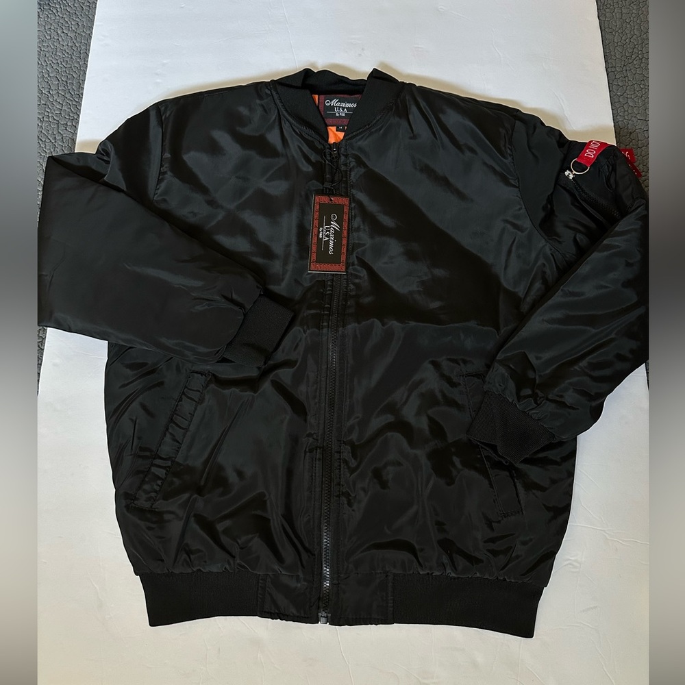 Maximos mens bomber zipup jacket